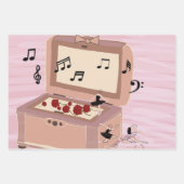 Ballerina Symphony in a Box - Ballerina Art Geschenkpapier Set (Vorderseite 3)