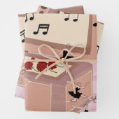 Ballerina Symphony in a Box - Ballerina Art Geschenkpapier Set (Beispiel)