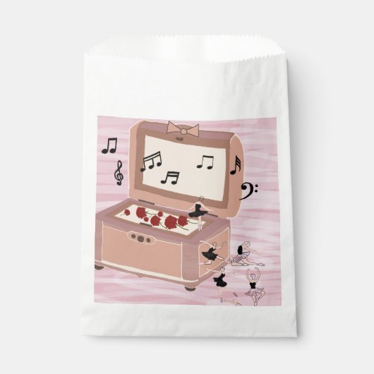 Ballerina Symphony in a Box - Ballerina Art Geschenktütchen (Vorderseite)