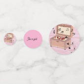 Ballerina Symphony in a Box - Ballerina Art Konfetti (Rückseiten)