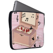 Ballerina Symphony in a Box - Ballerina Art Laptopschutzhülle (Vorne Rechts)