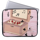 Ballerina Symphony in a Box - Ballerina Art Laptopschutzhülle (Vorderseite)