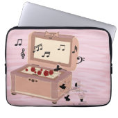 Ballerina Symphony in a Box - Ballerina Art Laptopschutzhülle (Vorderseite)