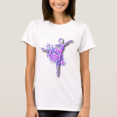 Ballerina T - Shirt Ballet Tänzerin (Vorderseite)