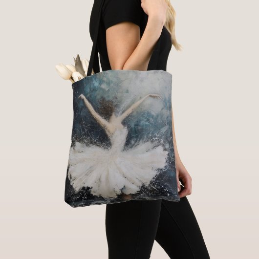 Ballerina Tanz Abstrakte Kunst Tasche (Von Nahem)