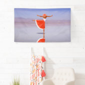 Ballerina Tanz am Strand Banner (Insitu)