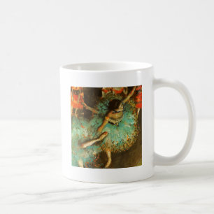 Ballerina Tanz Grüne Tänzerin Edger Degas Malerei Kaffeetasse