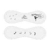 Ballerina Tanz mit mir Musiknote Baseball (Paneele)