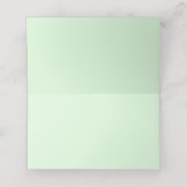 Ballerina-Tanz mit Musikareal für den Namen Platzkarte (Innenseite Aufgefaltet)