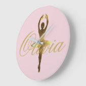 Ballerina Tanz Ristorante della Carrà Große Wanduhr (Winkel)