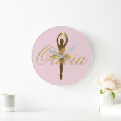 Ballerina Tanz Ristorante della Carrà Große Wanduhr (Zuhause)