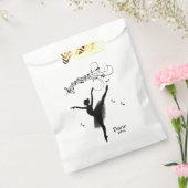 Ballerina Tanzen mit Musik Personal Geschenktütchen (Versiegelt)