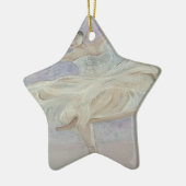 Ballerina-Tänzer Keramikornament (Links)