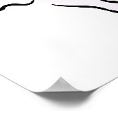 Ballerina, Tänzer Poster (Ecke)