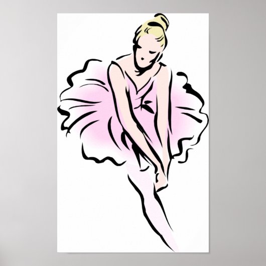 Ballerina, Tänzer Poster (Vorne)