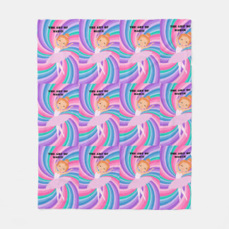 Ballerina-Tänzerin Fleecedecke