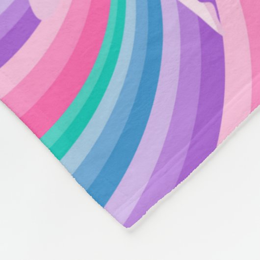 Ballerina-Tänzerin Fleecedecke (Ecke)