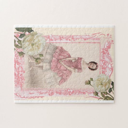 Ballerina, Tänzerin, romantisch Puzzle (Horizontal)