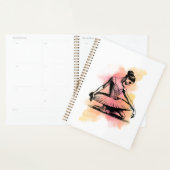 Ballerina tanzt in Farbe  Planer (Anzeige)