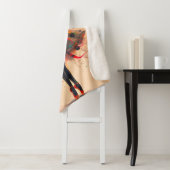 Ballerina Tanzt in Farbexplosion Sherpadecke (Beispiel)