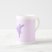 Ballerina Tasse Ballett Tänzerin Lila (Vorderseite Rechts)