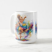 Ballerina-Tasse Kaffeetasse (Vorderseite Links)