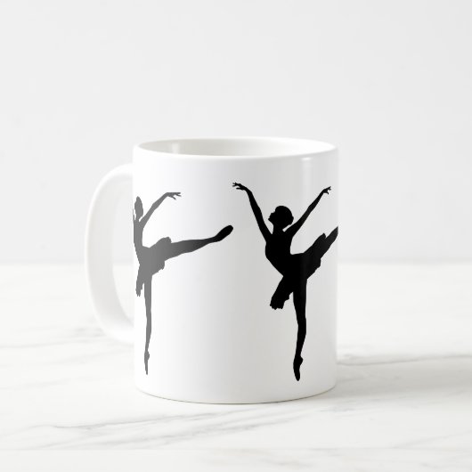 Ballerina-Tasse Kaffeetasse (Vorderseite Links)