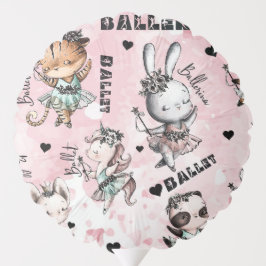 Ballerina-Tiere Ballon