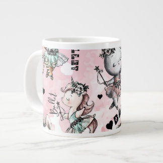 Ballerina-Tiere Jumbo-Tasse