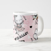 Ballerina-Tiere Jumbo-Tasse (Vorderseite Rechts)