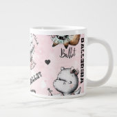 Ballerina-Tiere Jumbo-Tasse (Rechts)