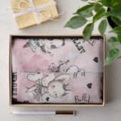 Ballerina-Tiere Seidenpapier (Geschenk)