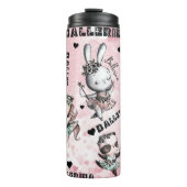 Ballerina-Tiere Thermosbecher (Vorderseite)