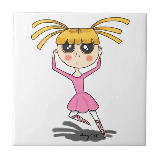 Ballerina Tile Fliese (Vorderseite)