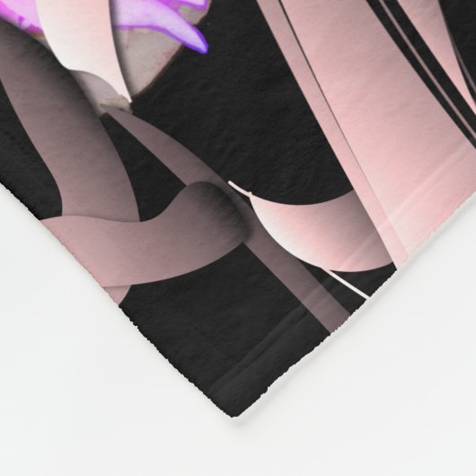 Ballerina Toe Shoes Custom Event Große Geschenktas Fleecedecke (Ecke)