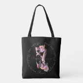 Ballerina Toe Shows Medallion Ihr Event Tasche (Rückseite)