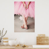 Ballerina Toes Poster (Küche)