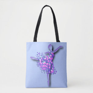 Ballerina Tote Bag Ballet Tänzerin Tasche