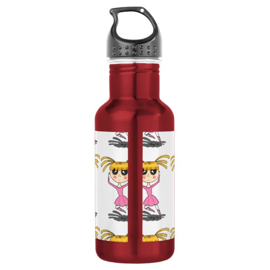 Ballerina Trinkflasche (Rückseite)