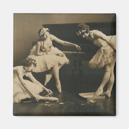 Ballerina-Trio-Magnet Magnet (Vorne)