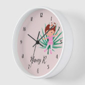 Ballerina Tropical Ballet Pink Uhr (Winkel)