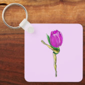 Ballerina Tulip Ballet Dancer Schlüsselanhänger (Vorderseite)