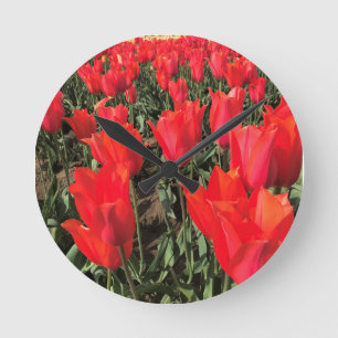 Ballerina Tulips, Oregon Runde Wanduhr