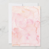 Ballerina Tutu Baby Dusche Bingo Games Card Einladung (Rückseite)