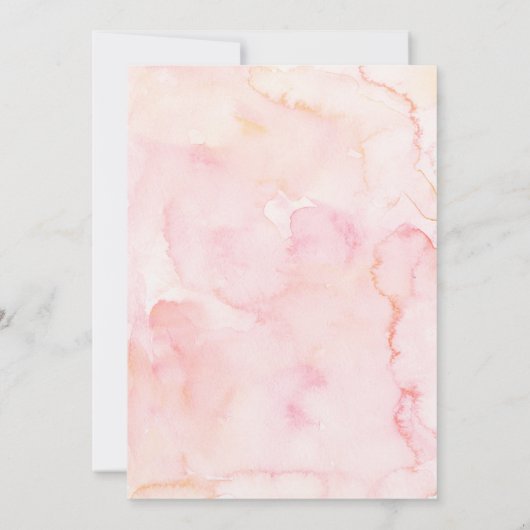 Ballerina Tutu Baby Dusche Bingo Games Card Einladung (Rückseite)