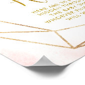 Ballerina Tutu Baby Dusche Schnuller Hunt Poster (Ecke)