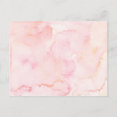 Ballerina Tutu Bücher für Baby-Dusche Einladungspostkarte (Rückseite)