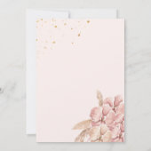 Ballerina Tutu Geburtstagsparty Einladung (Rückseite)