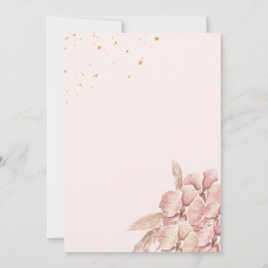 Ballerina Tutu Geburtstagsparty Einladung (Rückseite)