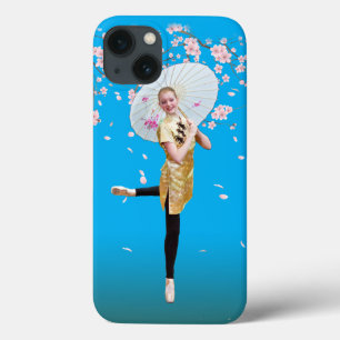 Ballerina-und Kirschblüten Case-Mate iPhone Hülle